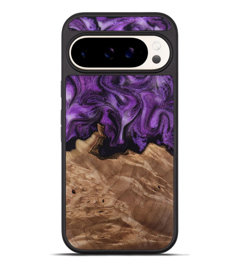 Pixel 9 Pro XL Wood Phone Case - Verdie (Purple, 818463)