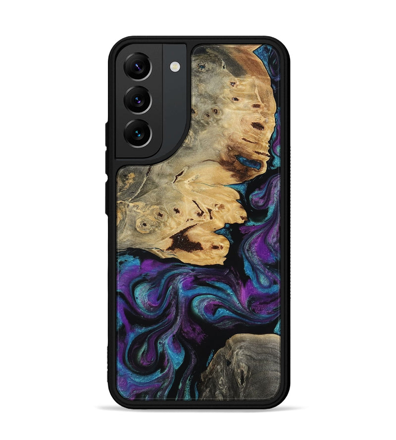 Galaxy S22 Plus Wood Phone Case - Jamel (Purple, 818464)