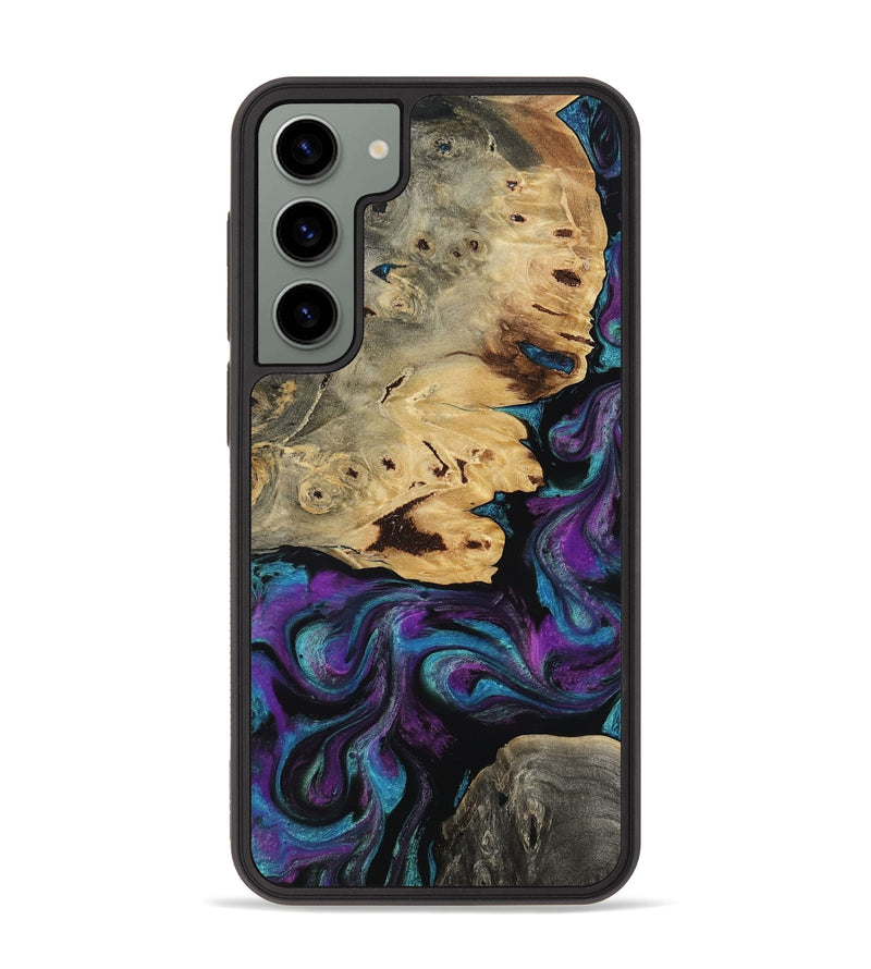 Galaxy S23 Plus Wood Phone Case - Jamel (Purple, 818464)