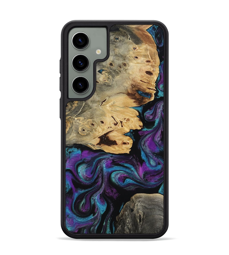 Galaxy S24 Plus Wood Phone Case - Jamel (Purple, 818464)
