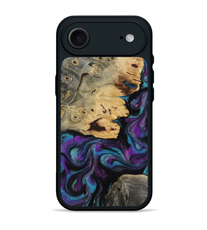 iPhone 17 Air Wood Phone Case - Jamel (Purple, 818464)