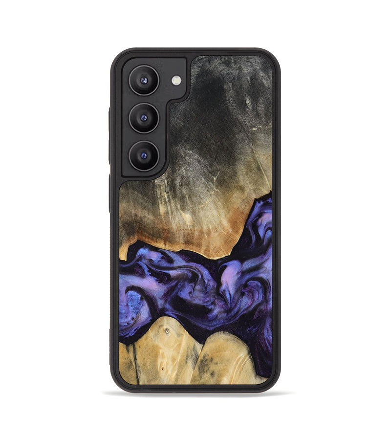 Galaxy S23 Wood Phone Case - Taniyah (Purple, 818465)
