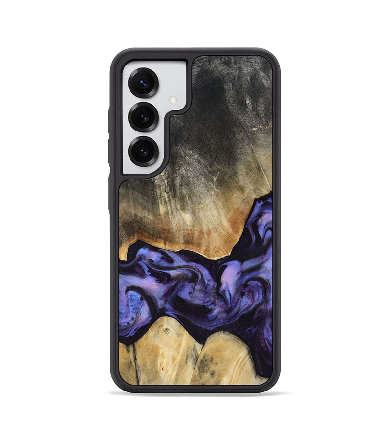 Galaxy S25 Wood Phone Case - Taniyah (Purple, 818465)
