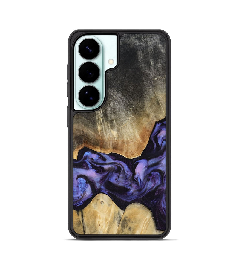 Galaxy S26 Wood Phone Case - Taniyah (Purple, 818465)