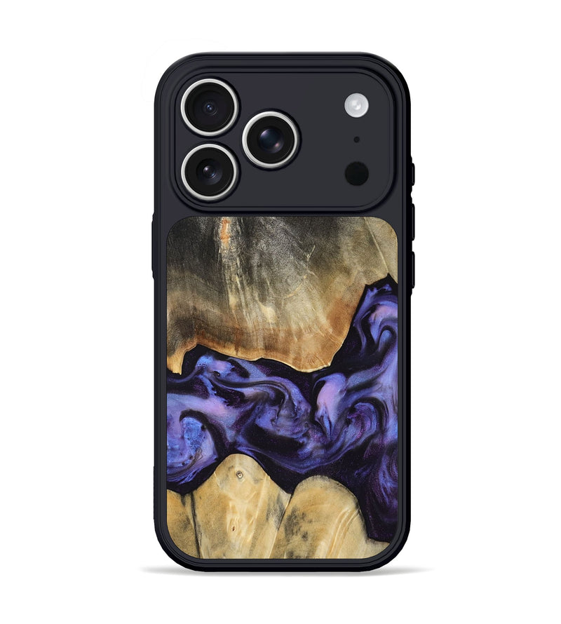 iPhone 17 Pro Wood Phone Case - Taniyah (Purple, 818465)