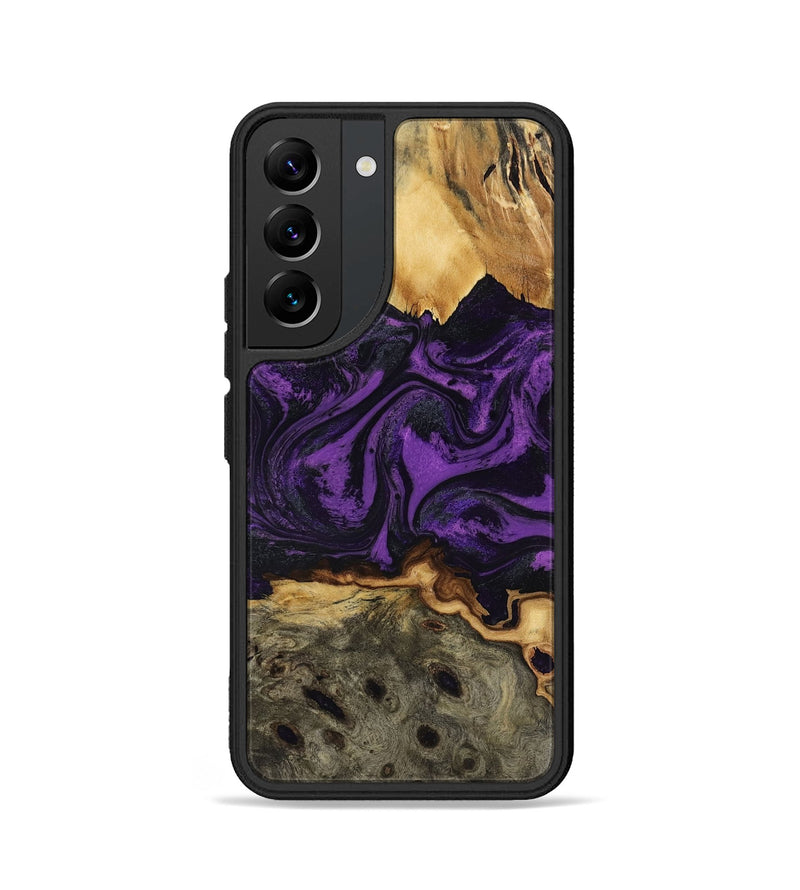 Galaxy S22 Wood Phone Case - Geralyn (Purple, 818466)