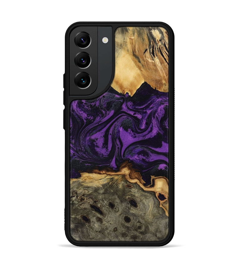 Galaxy S22 Plus Wood Phone Case - Geralyn (Purple, 818466)