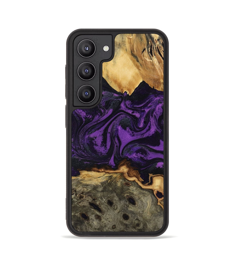 Galaxy S23 Wood Phone Case - Geralyn (Purple, 818466)