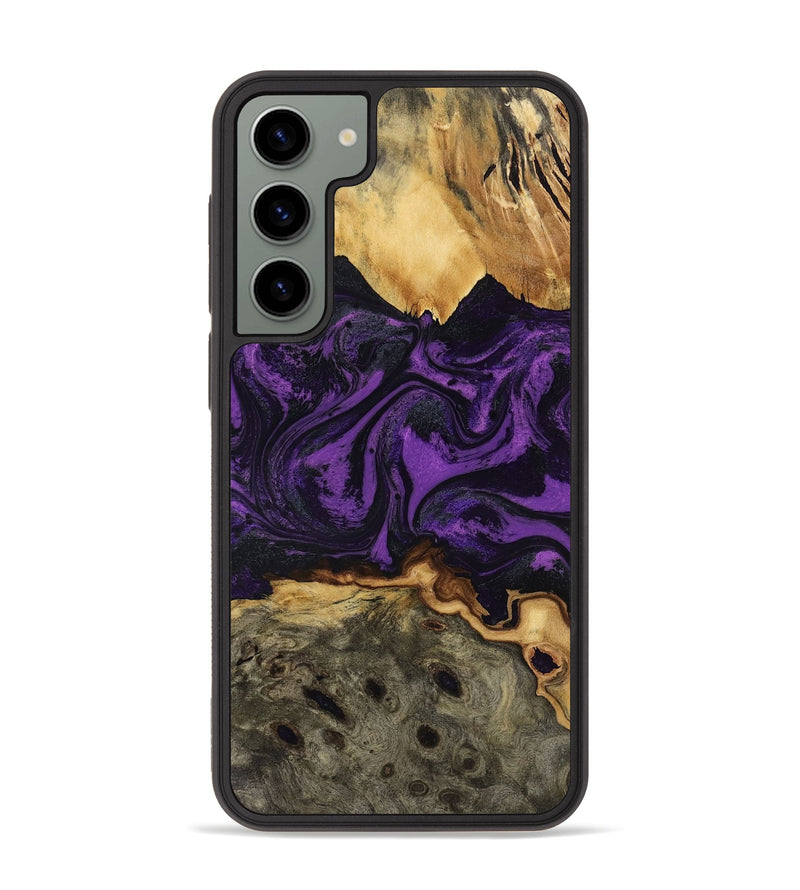 Galaxy S23 Plus Wood Phone Case - Geralyn (Purple, 818466)
