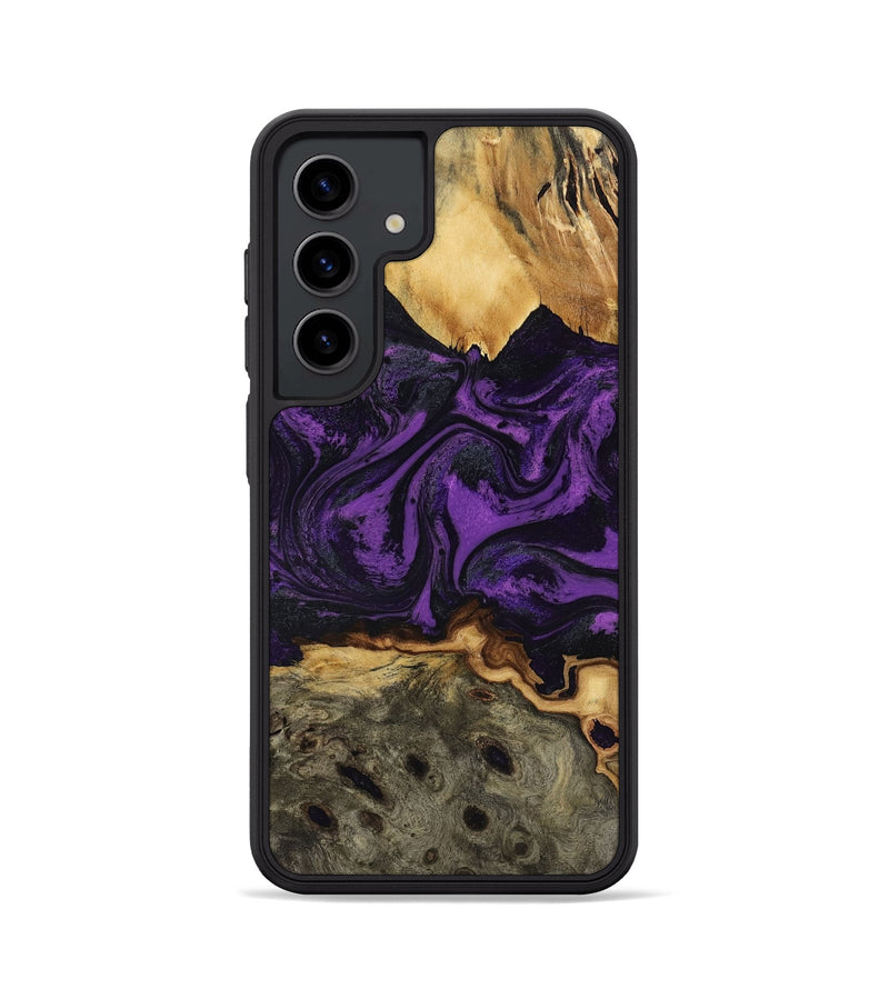 Galaxy S24 Wood Phone Case - Geralyn (Purple, 818466)
