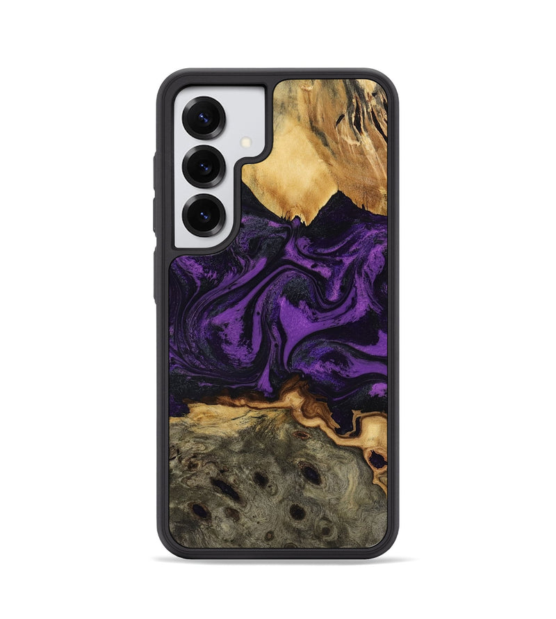 Galaxy S25 Wood Phone Case - Geralyn (Purple, 818466)