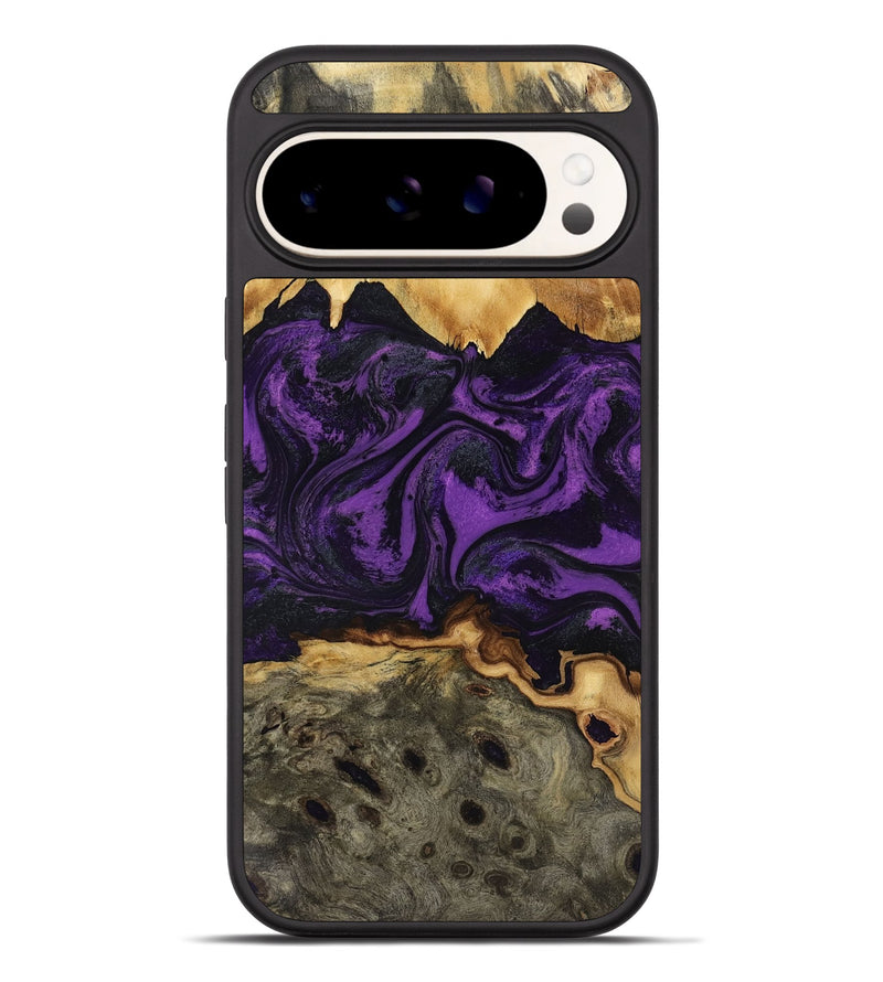 Pixel 9 Pro XL Wood Phone Case - Geralyn (Purple, 818466)