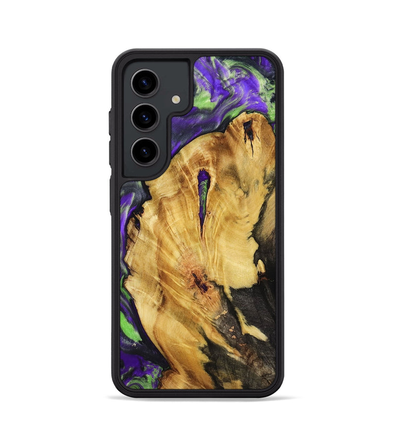 Galaxy S24 Wood Phone Case - Nora (Purple, 818467)