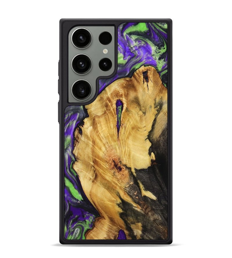 Galaxy S24 Ultra Wood Phone Case - Nora (Purple, 818467)