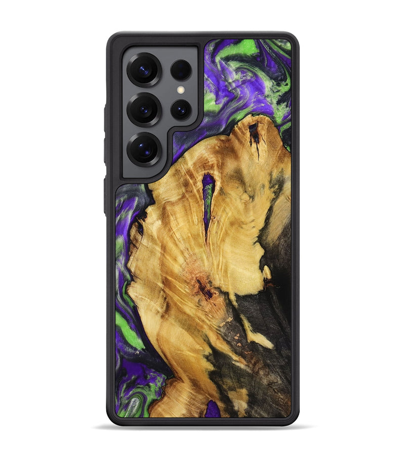 Galaxy S25 Ultra Wood Phone Case - Nora (Purple, 818467)