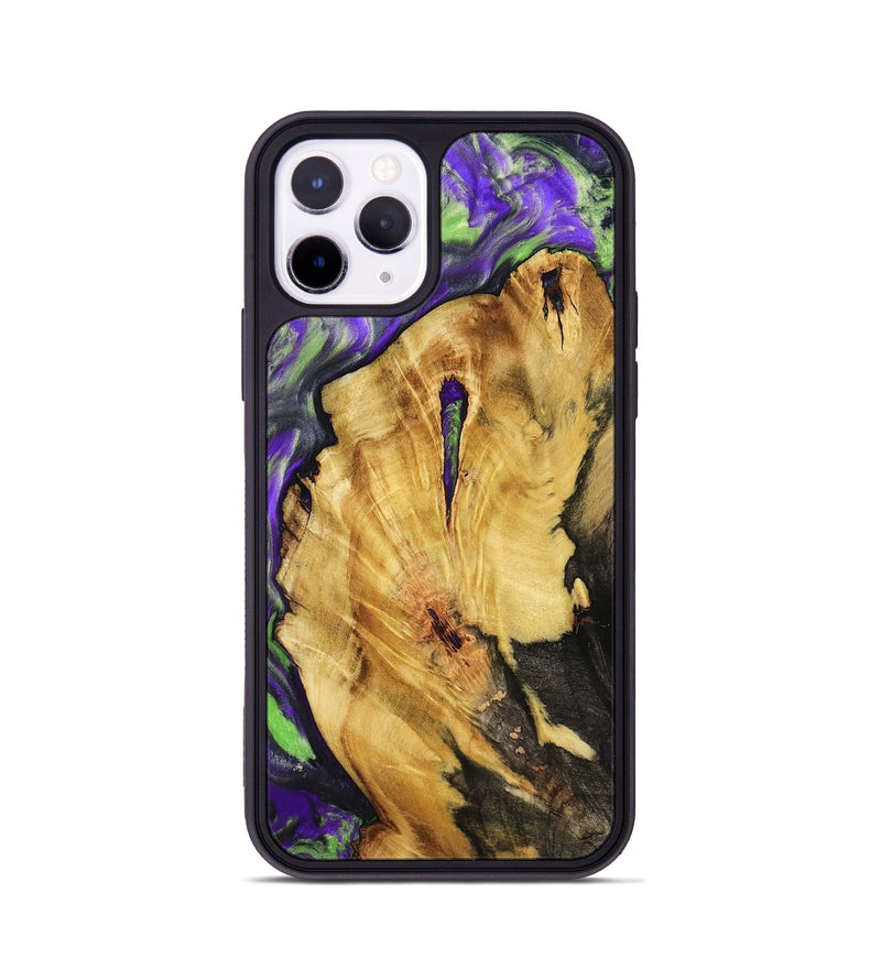 iPhone 11 Pro Wood Phone Case - Nora (Purple, 818467)