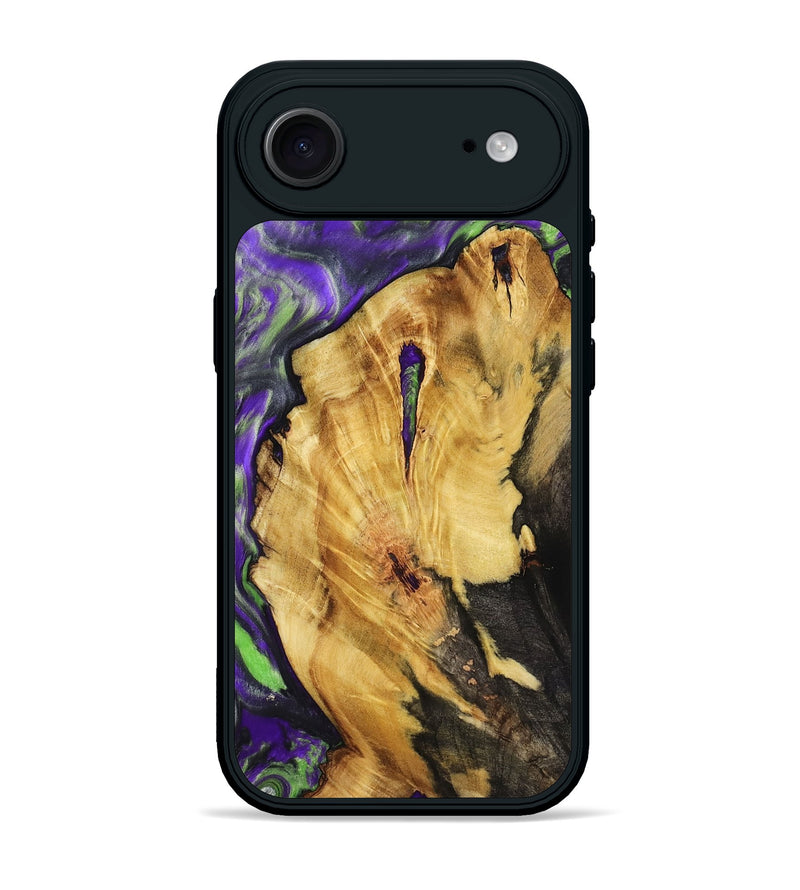 iPhone 17 Air Wood Phone Case - Nora (Purple, 818467)