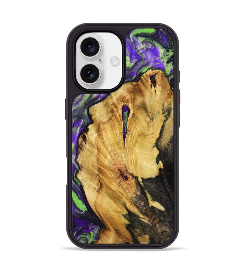 iPhone 17 Wood Phone Case - Nora (Purple, 818467)