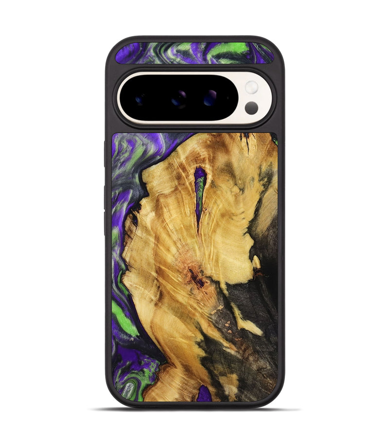 Pixel 9 Pro Wood Phone Case - Nora (Purple, 818467)