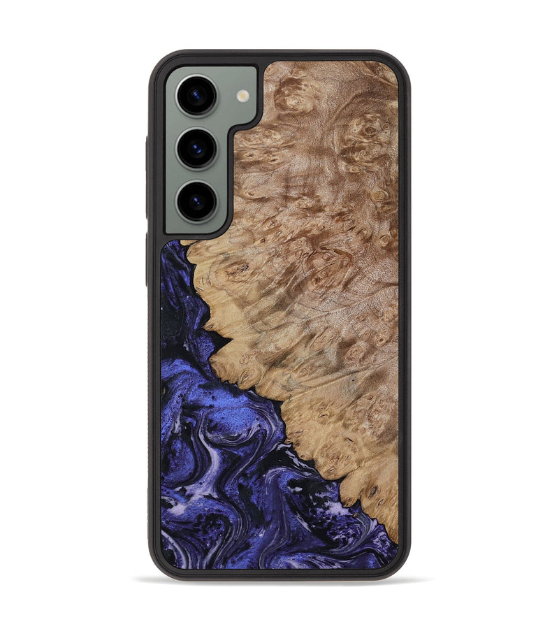 Galaxy S23 Plus Wood Phone Case - Yazmin (Purple, 818468)