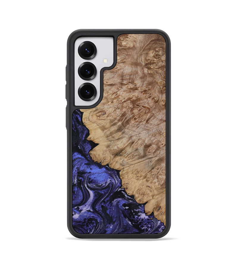 Galaxy S25 Wood Phone Case - Yazmin (Purple, 818468)