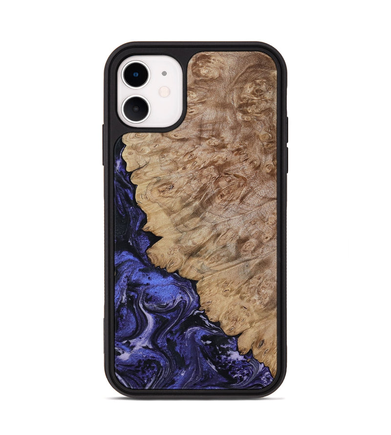 iPhone 11 Wood Phone Case - Yazmin (Purple, 818468)