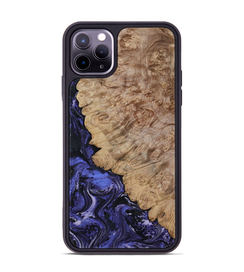 iPhone 11 Pro Max Wood Phone Case - Yazmin (Purple, 818468)
