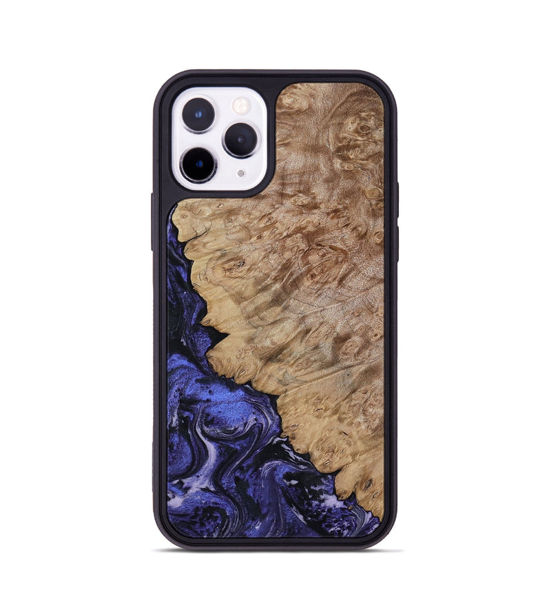 iPhone 11 Pro Wood Phone Case - Yazmin (Purple, 818468)
