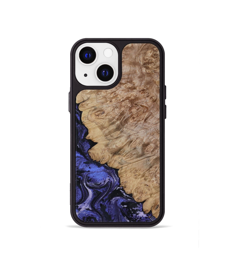 iPhone 13 mini Wood Phone Case - Yazmin (Purple, 818468)