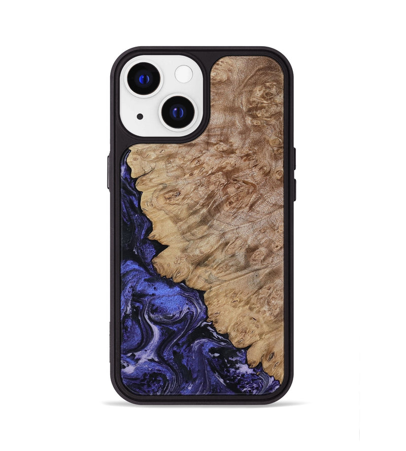 iPhone 13 Wood Phone Case - Yazmin (Purple, 818468)
