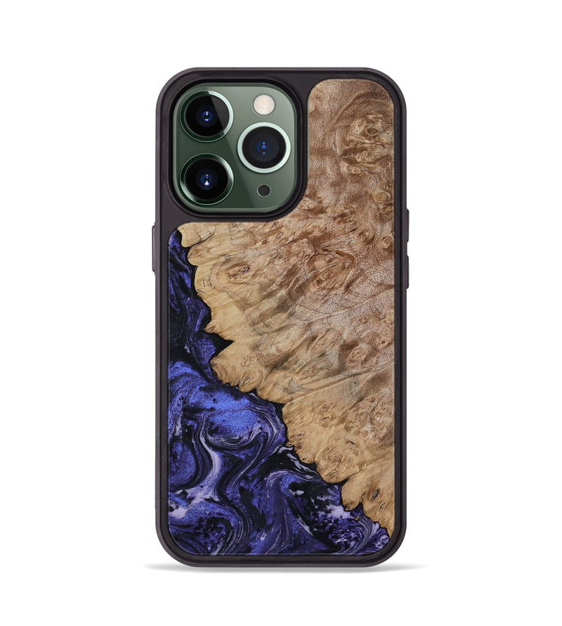 iPhone 13 Pro Wood Phone Case - Yazmin (Purple, 818468)