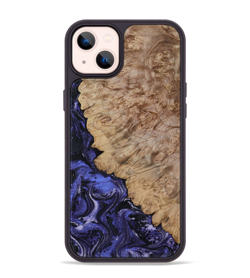 iPhone 14 Plus Wood Phone Case - Yazmin (Purple, 818468)