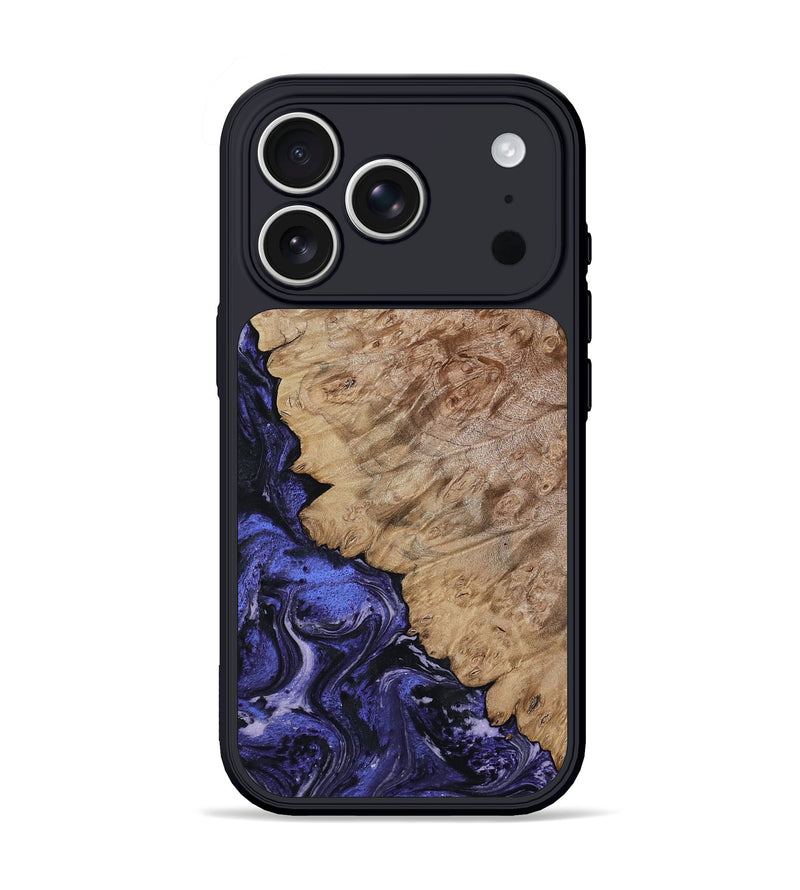 iPhone 17 Pro Wood Phone Case - Yazmin (Purple, 818468)