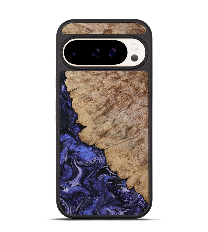 Pixel 9 Wood Phone Case - Yazmin (Purple, 818468)
