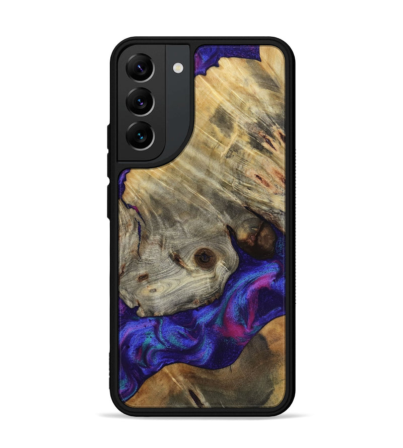 Galaxy S22 Plus Wood Phone Case - Lilly (Purple, 818469)