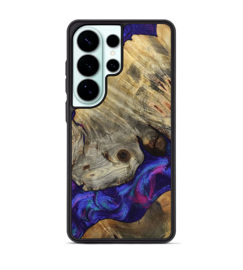 Galaxy S26 Ultra Wood Phone Case - Lilly (Purple, 818469)