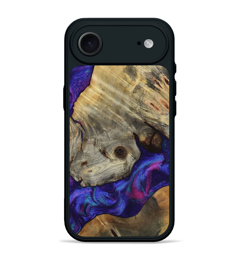 iPhone 17 Air Wood Phone Case - Lilly (Purple, 818469)