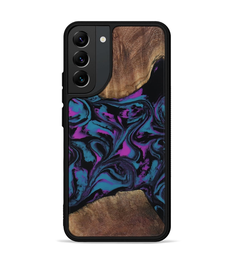 Galaxy S22 Plus Wood Phone Case - Travis (Purple, 818470)