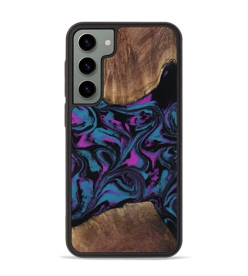Galaxy S23 Plus Wood Phone Case - Travis (Purple, 818470)