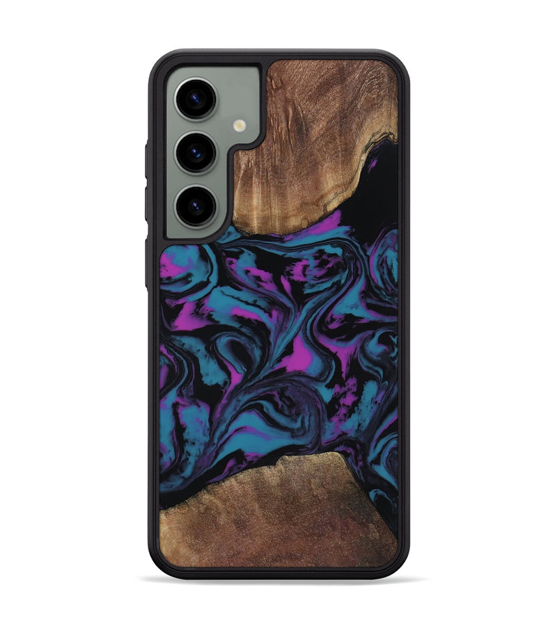 Galaxy S24 Plus Wood Phone Case - Travis (Purple, 818470)