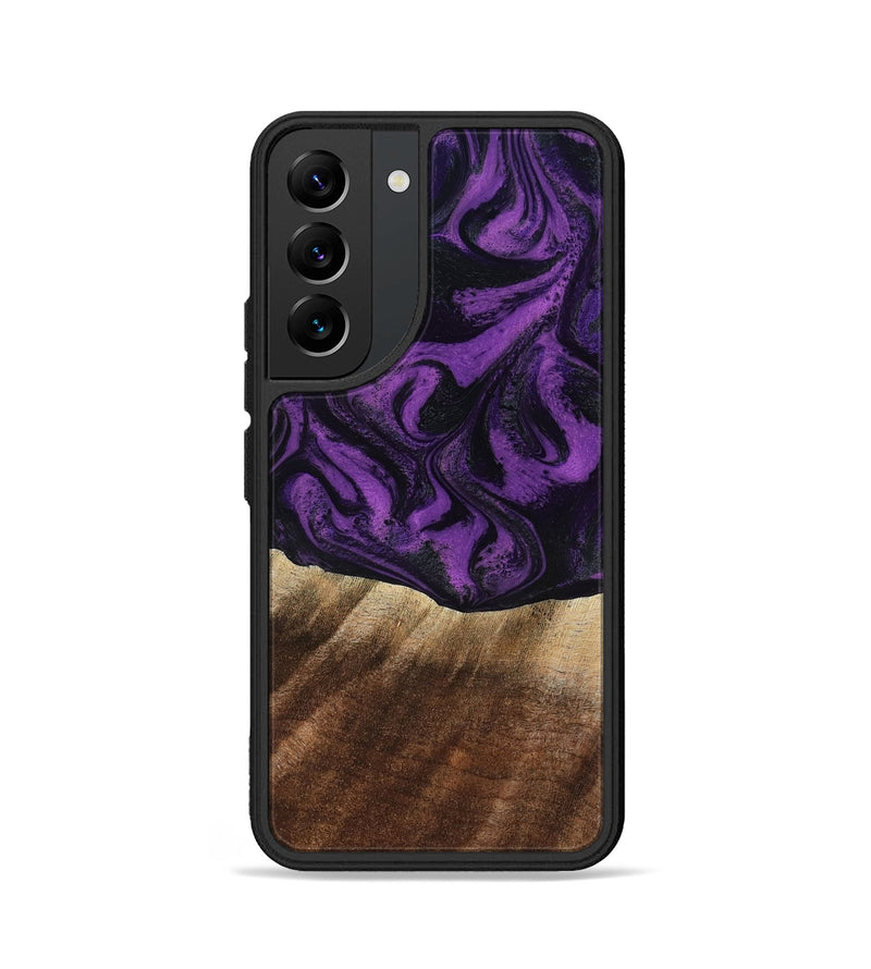 Galaxy S22 Wood Phone Case - Jahmir (Purple, 818471)