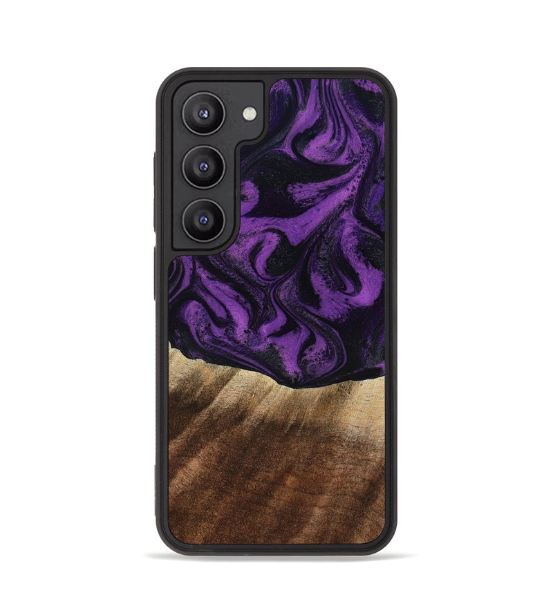 Galaxy S23 Wood Phone Case - Jahmir (Purple, 818471)
