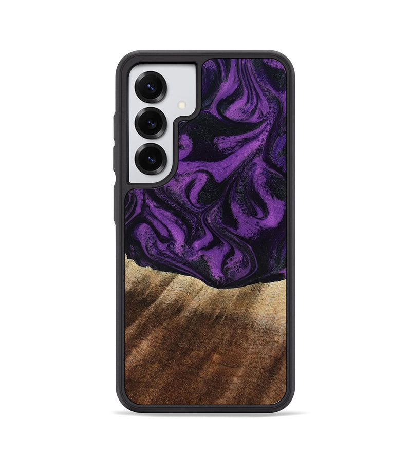 Galaxy S25 Wood Phone Case - Jahmir (Purple, 818471)