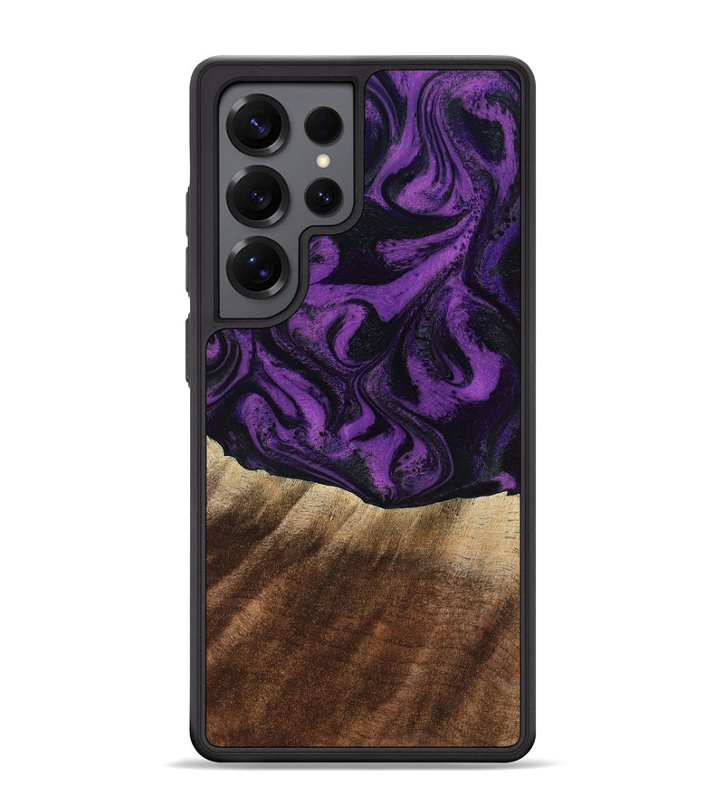Galaxy S25 Ultra Wood Phone Case - Jahmir (Purple, 818471)