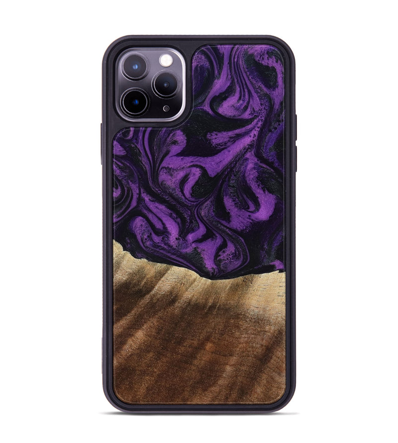 iPhone 11 Pro Max Wood Phone Case - Jahmir (Purple, 818471)