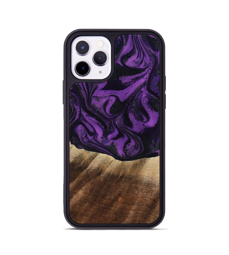 iPhone 11 Pro Wood Phone Case - Jahmir (Purple, 818471)