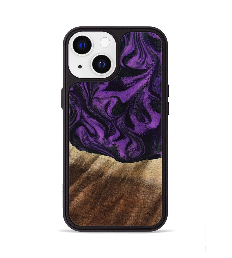 iPhone 13 Wood Phone Case - Jahmir (Purple, 818471)