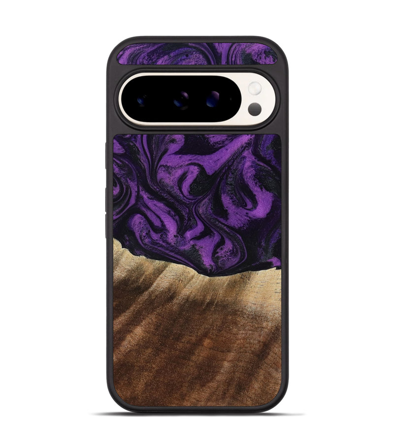 Pixel 9 Wood Phone Case - Jahmir (Purple, 818471)