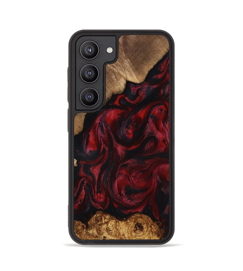 Galaxy S23 Wood Phone Case - Sol (Red, 818473)
