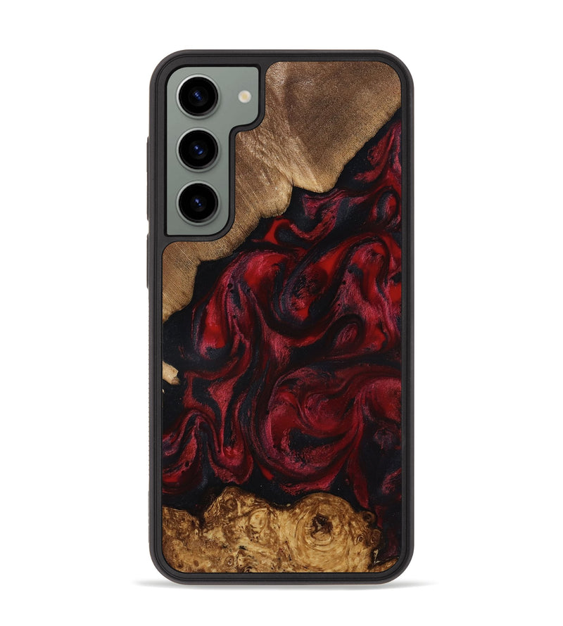 Galaxy S23 Plus Wood Phone Case - Sol (Red, 818473)